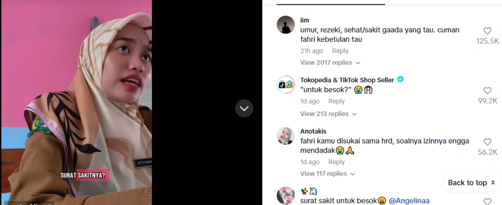 Surat Sakit (Tiktok)